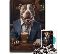 Themed Wooden Jigsaw Puzzle for Adults, XL Bully in The Pu, 500 PCS