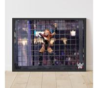 Themed WWE Print - Elimination Chamber Becky Lynch Poster Wall Art (21cm x 29.7cm - A4)