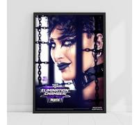 Themed WWE Print - Elimination Chamber Rhea Ripley Poster Wrestling Wall Art (21cm x 29.7cm - A4)