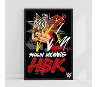Themed WWE Print - Shawn Michaels HBK Poster Wrestling Wall Art (42cm x 59.4cm - A2)