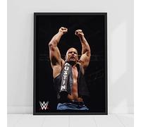 Themed WWE Print - Stone Cold Steve Austin in Ring Poster Wrestling Wall Art (A3-29.7cm x 42cm)
