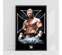 Themed WWE Print - Triple H Graphic Poster Wrestling Wall Art (21cm x 29.7cm - A4)