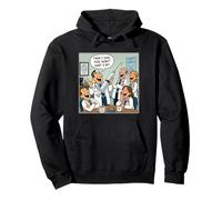 Then I Said, This Won't Hurt a Bit - Doctor Nurse Cartoon Pullover Hoodie