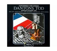 Theo Adam, Werner Hollweg, Horst Hiestermann, Krisztina Laki, Lothar Zagrosek - Gottfried von Einem: Dantons Tod (Salzburger Festspiele 1983) [Vinyl record] [2 LP Box-Set]