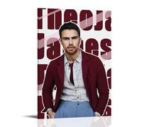 Theo James Anti Splash Art Posters Living Room And Bedroom Hanging Paintings Suitable for Multiple Scenarios No Need for Punching Easy to Install Suitable for Gifts And Personal UseFrame-style08x12inc