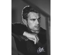 Theo James Autographed Signed A4 Photo Print
