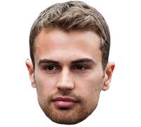 Theo James Big Head. Larger than life mask.
