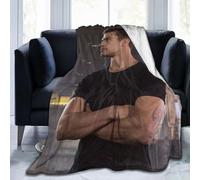 Theo James Fleece Blanket for Couch - Throw Blanket Lightweight Theo James Merch Super Soft Cozy Luxury Bed Blanket Microfiber and Throws for Sofa