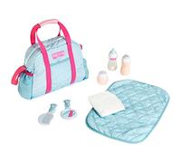 Theo Klein 1746 Baby Coralie - Changing Bag I Baby doll bag with accessories I Toy for children from 3 years