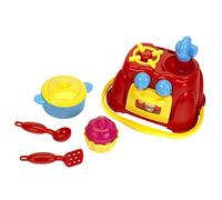 Theo Klein 2343 Beach Picnic Kitchen | High-quality children's kitchen set for sandpit and beach | With stove, sink, dishes and much more. | Toys for children aged 18 months and over