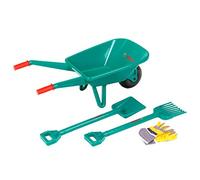 Theo Klein 2660 Bosch Garden Set with Wheelbarrow | with Shovel, Rake and Work Gloves | Dimensions 70.5 cm x 34 cm x 33 cm | Toy for Children from 3 Years