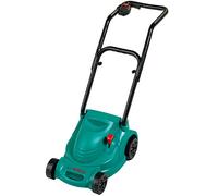 Theo Klein 2702 Bosch Rotak Lawn Mower I Makes rattling noise when pushed I Dimensions: 66 cm x 25 cm x 49 cm I Toy for children aged 18 months and up