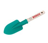 Theo Klein 2786 Bosch hand shovel short I Round, robust hand spade I Stable wooden handle I Dimensions: 22 cm x 6 cm x 2.5 cm I Toys for children aged 3 and over