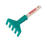 Theo Klein 2788 Bosch hand rake, short I Robust children's rake I Stable wooden handle I Dimensions: 17.5 cm x 8.5 cm x 4 cm I Toys for children aged 3 and over