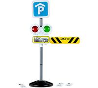 Theo Klein 2960 parking barrier I automatic or manually adjustable traffic light phases I movable barrier I automatic switch-off I Toys for children aged 3 and over