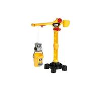 Theo Klein 3256 Caterpillar - Building Site Crane I Crane with crank for left-handers and right-handers I Can be turned 360° I Toy for children from 3 years