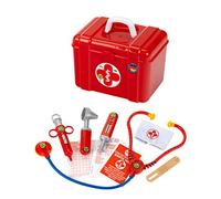 Theo Klein 4431 Doctor case with accessories | Stethoscope, syringe, plaster and much more case with sturdy handle | Toy for children 3 years and older