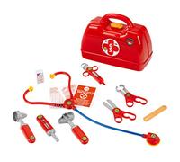 Theo Klein 4457 Doctor's Case I With Stethoscope, Thermometer, Syringe and Much More I Robust Case with Practical Handle for Carrying I Dimensions: 24 cm x 11 cm x 19 cm