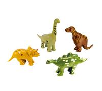 Theo Klein 53 Early Steps Magnetic Dino Puzzle for 4 Dinosaurs I With the help of magnets, the puzzle pieces can be easily assembled into a Triceratops