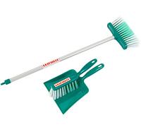 Theo Klein 6571 Leifheit Broom Set, 3-Piece I children's sweeping set with broom, hand brush and dustpan I Toys for children aged 3 and over