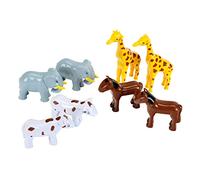 Theo Klein 66 Funny Puzzle Magnetic Animals, 8-Piece , Puzzle Pieces are Connected with Magnets , Toys for Children 1 Year Old and up