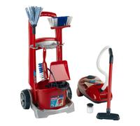 Theo Klein 6742 Vileda Broom Trolley I Equipped with Broom, Mop, Bucket and Lots