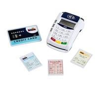 Theo Klein 7266 Pay Terminal with Light & Sound | Battery-powered addition to toy cash registers | Incl. Contactless payment function | Toy for children from 3 years old