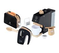 Theo Klein 7404 Electrolux Kitchen Set, wood I ideal-quality children kitchen set consisting of coffee maker, blender and toaster I Accessories for play kitchens | Toy for children from 3 years