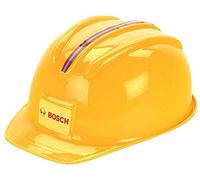 Theo Klein 8127 Bosch Safety Helmet I Toy Helmet in the Style of a Worker's Hard Hat I Adjustable Size I Dimensions: 25.8 cm x 19.5 cm x 11 cm I Toy for Children Aged 3 Years and up