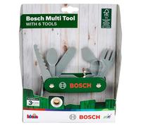 Theo Klein 8166 Bosch Multi-Tool | Wooden & Plastic Toy Pocket Knife with 6 Functions | Official Licensed Product | Motor Skills Toy for Children from 3 Years