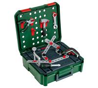 Theo Klein 8396 Bosch Work Bench Case + IXOLINO II I For construction games I Incl. tool and accessories I Toy for children from 3 years