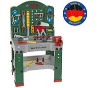 Theo Klein 8580 Bosch Work Station I 44 Parts I Workbench Including Work Surface