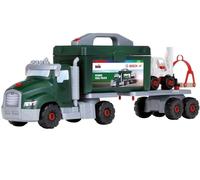 Theo Klein 8626 Truck Kit with Torque Screwdriver, Construction with Tools, Forklift and Crane, Dimensions 70 cm x 13.7 cm x 22.3 cm, for Children from 3 Years