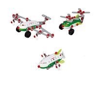 Theo Klein 8790 Bosch 3-in-1 Aircraft Team construction set I For building different aircraft I Including construction plans for 3 models I Toys for children aged 3 and over