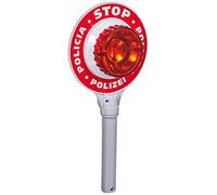 Theo Klein 8858 - Police Unit Ben & Sam Police Flagging-Down Disc with Flashing Light, Toy