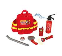 Theo Klein 8900 Firefighter Henry Backpack I With Battery-Powered Torch, Fire Ex