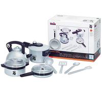 Theo Klein 9430 WMF Set of Pans and Kitchen Equipment I 9-Part Set in Elegant WMF Design I With Cookware and Cooking Utensils I Packaging Dimensions: 29.7 cm x 14.75 cm x 24 cm Multi - Colored
