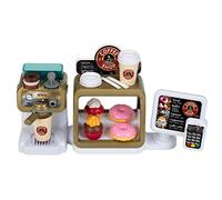 Theo Klein 9501 Coffee Shop I Espresso bar with water flow function and touch display I In ccessories and toy food I dimensions: 45 cm x 23.5 cm x 13 cm I Toys for children aged 3 and over