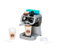 Theo Klein 9510 Barista Espresso Machine | With Water Tank and Flow Function | Incl. Coffee Pods, Stamps, Cups, and Much More | Toy for Children aged 3 Years and Over
