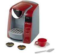 Theo Klein 9543 Bosch Tassimo Coffee Machine I Can be Filled up with Water, Which Runs Through with Sound I Includes Espresso Set I Dimensions: 20 cm x 16 cm x 20 cm