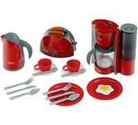 Theo Klein 9564 Bosch Breakfast Set I Kitchen Set Consisting of Toaster, Coffee Machine, Kettle and Much More I Packaging Dimensions: 44.5 cm x 13 cm x 34 cm I Toy for Children Aged 3 Years and up