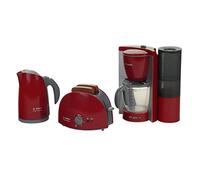 Theo Klein 9580 Bosch Breakfast Set I Kitchen set consisting of toaster, coffee machine and kettle I Packaging dimensions: 44.5 cm x 13 cm x 24.5 cm I Toy for children aged 3 years and up, Multi - Colored, 9580-TK