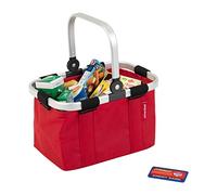 Theo Klein 9619 reisenthel - Shopping Basket carrybag mini I Basket with cartons for the shop I Toy for children from 3 years