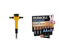 Theo Klein Bosch Breaker Hammer, lights/sound, 3+ years, & Duracell Optimum AA 8 pack, Power Boost