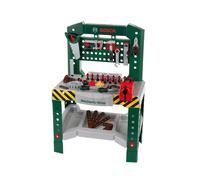 Theo Klein Bosch Pretend Play Workbench with 77 Tools and Accessories