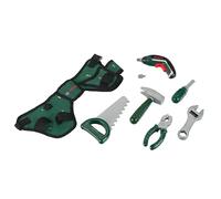 Theo Klein 8313 Bosch Tool Belt I With hammer, pliers, saw and much more I With battery-powered Ixolino I Dimensions: 76 cm x 24 cm 4.5 cm I Toy for children aged 3 years and up