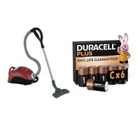 Theo Klein Bosch Vacuum, suction/sound, 3+ years, & Duracell Plus C 6 pack