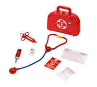 Theo Klein| Doctor's case | With stethoscope, syringe, thermometer and much more. | Sturdy case with practical handle | Dimensions: 21 cm x 6.3 cm x 17 cm | Toy for children aged 3 years and older.