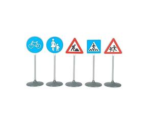 Theo Klein Traffic Signs Set 5-Piece Traffic Education Ages 3+