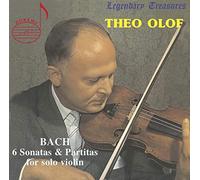Theo Olof - Johann Sebastian Bach: 6 Sonatas & Partitas for solo violin